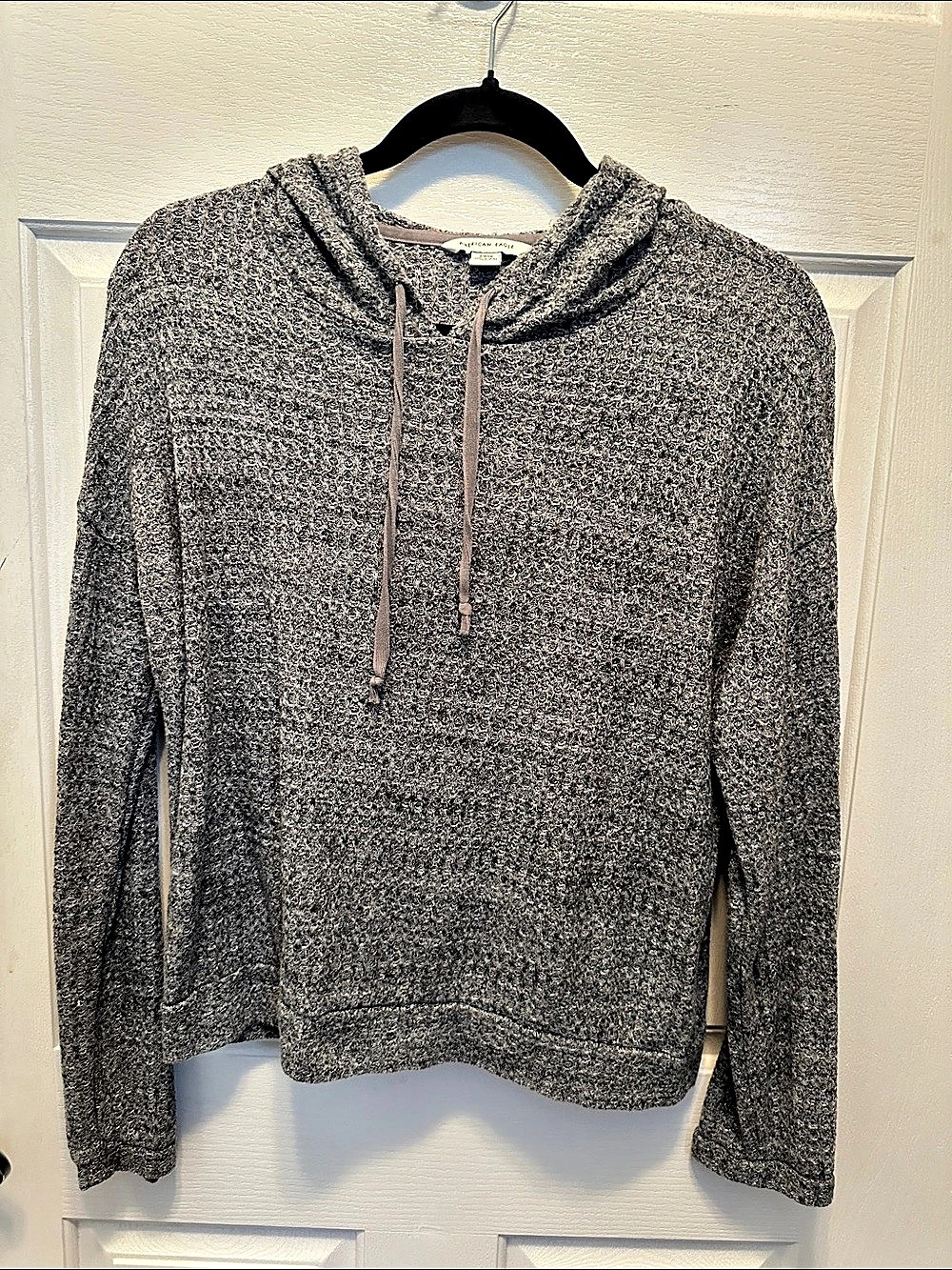American Eagle Gray Pullover Hoodie